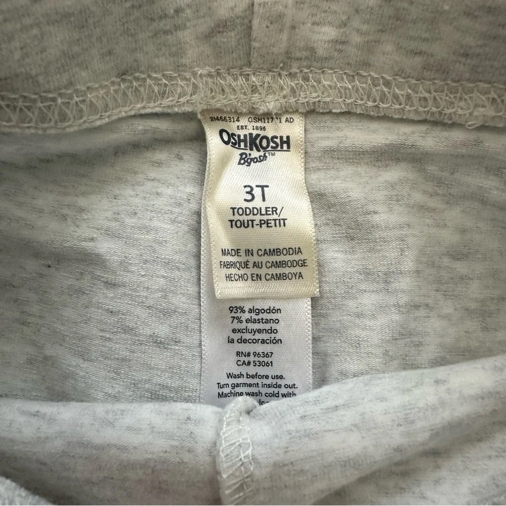 OshKosh B’gosh Toddler Girl Leggings Size 3T